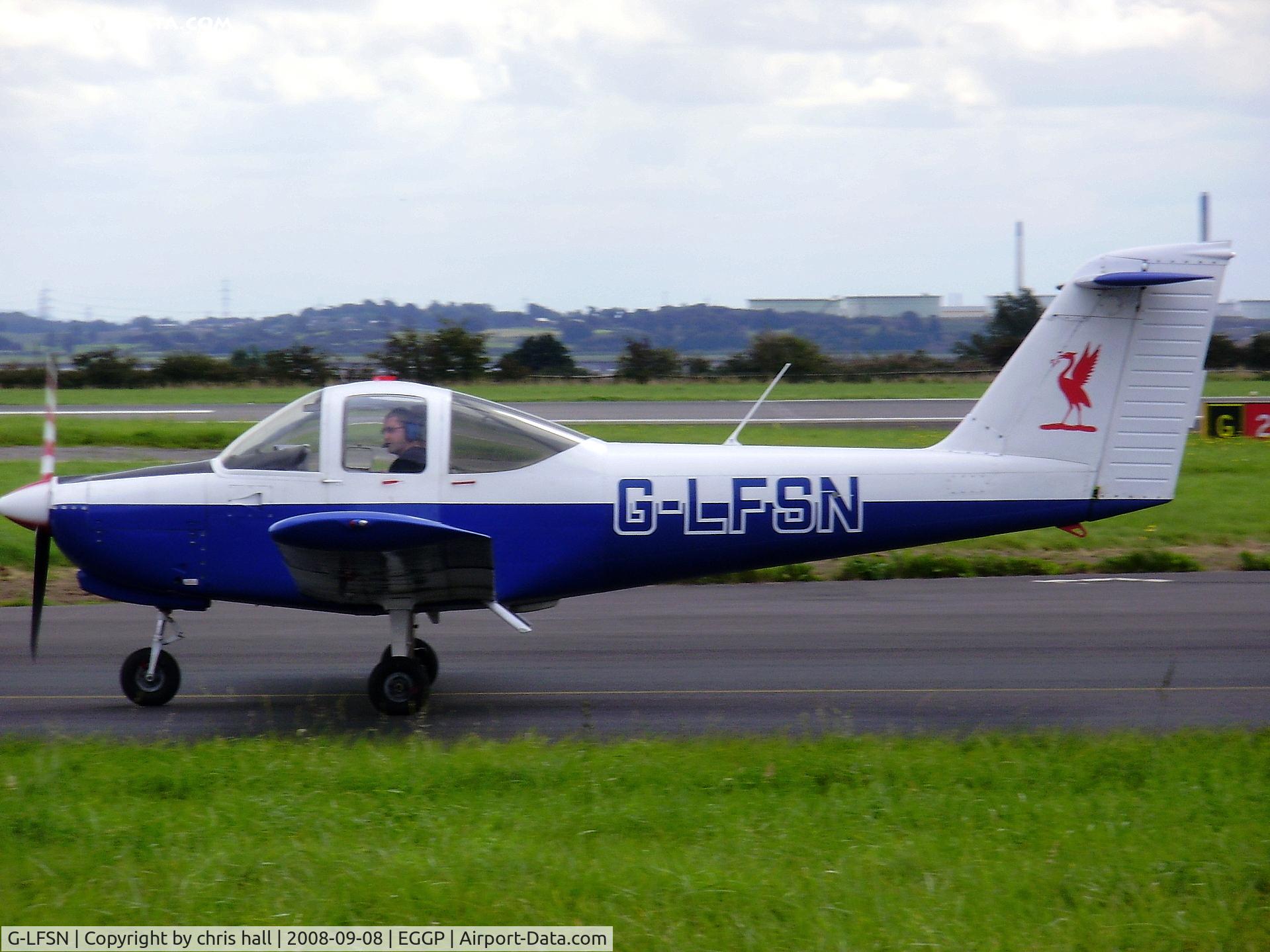 G-LFSN, 1978 Piper PA-38-112 Tomahawk Tomahawk C/N 38-78A0073, LIVERPOOL FLYING SCHOOL LTD
