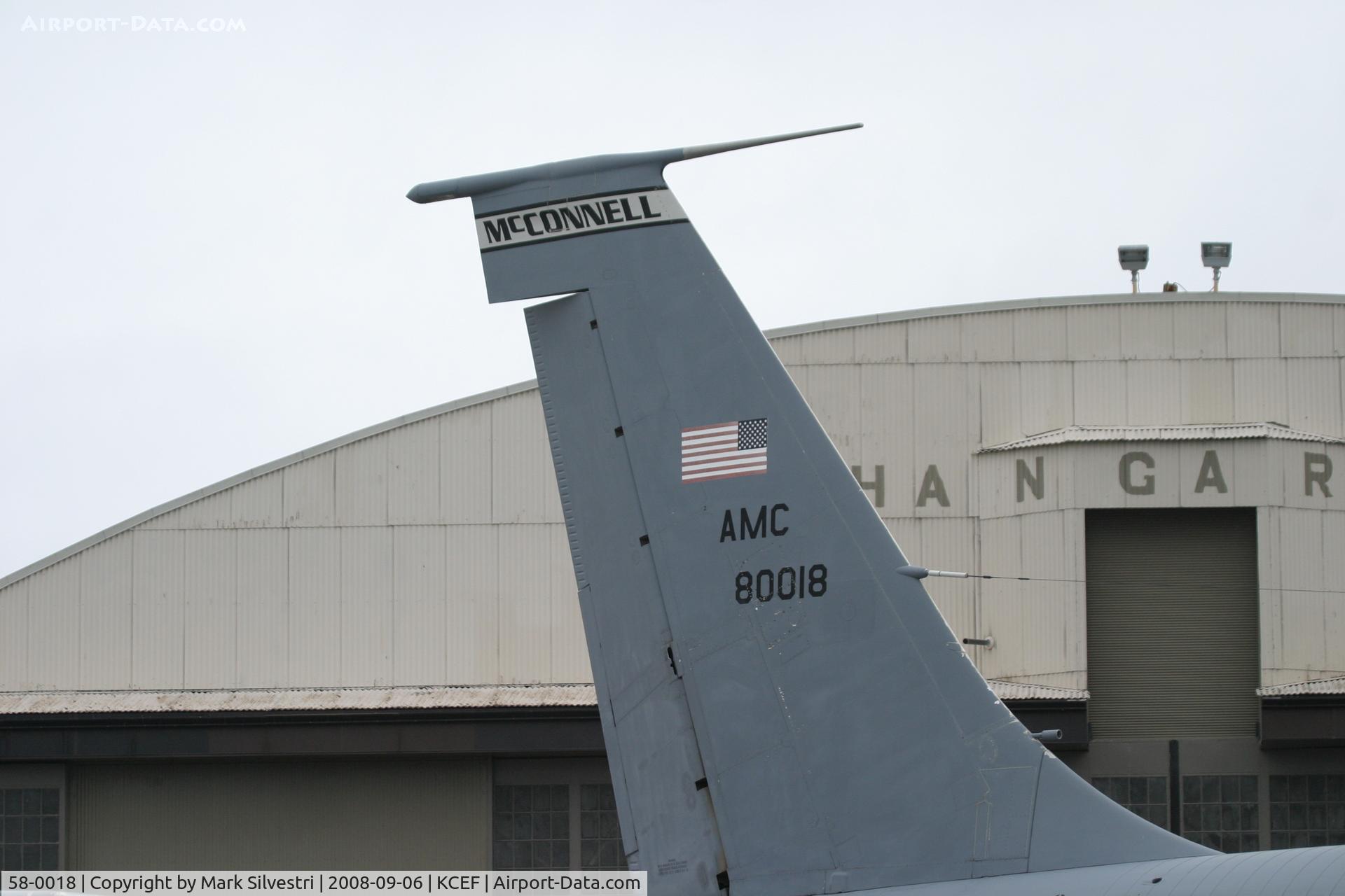 58-0018, 1958 Boeing KC-135R Stratotanker C/N 17763, Westover ARB 2008