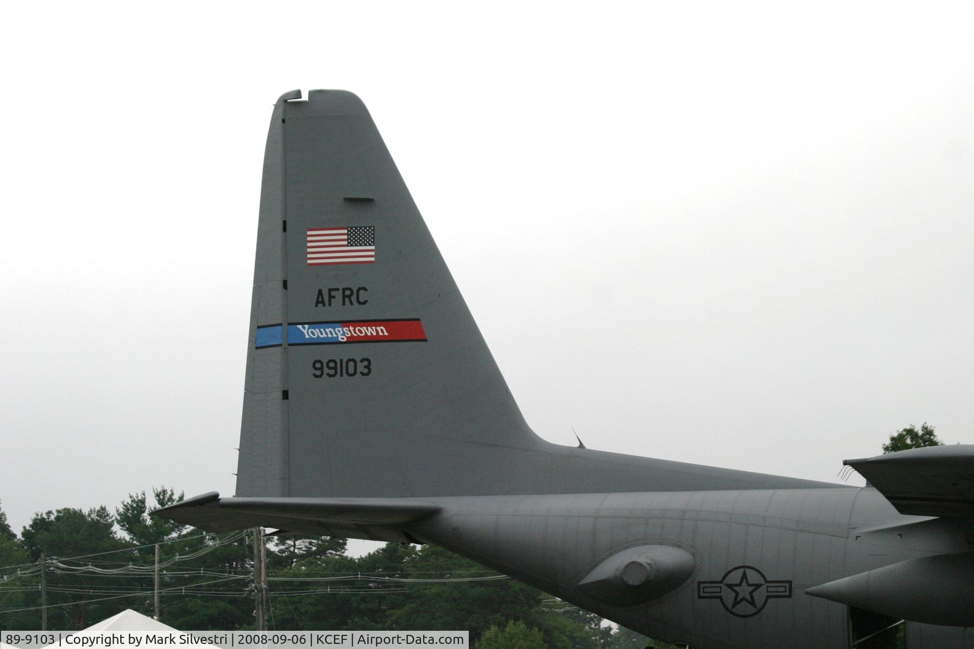 89-9103, Lockheed C-130H Hercules C/N 382-5218, Westover ARB 2008