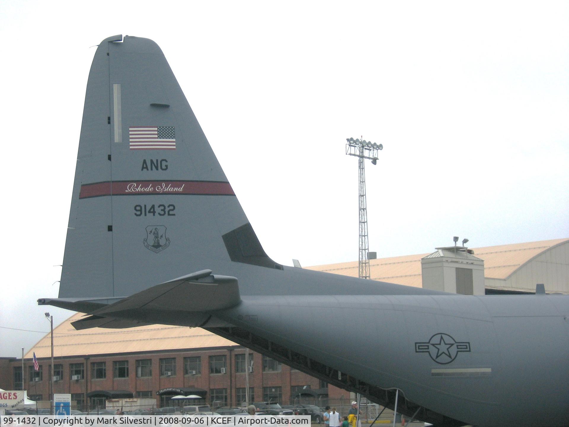 99-1432, 1999 Lockheed Martin C-130J-30 Super Hercules C/N 382-5518, Westover ARB 2008