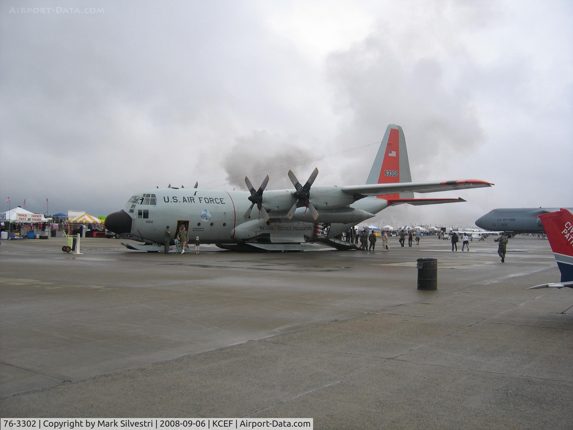 76-3302, 1976 Lockheed LC-130H Hercules C/N 382-4731, Westover ARB 2008