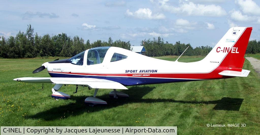 C-INEL, 2004 Tecnam P-2002 Sierra C/N 070, Photo prise août 2008 aéroport St-Lambert (Québec)