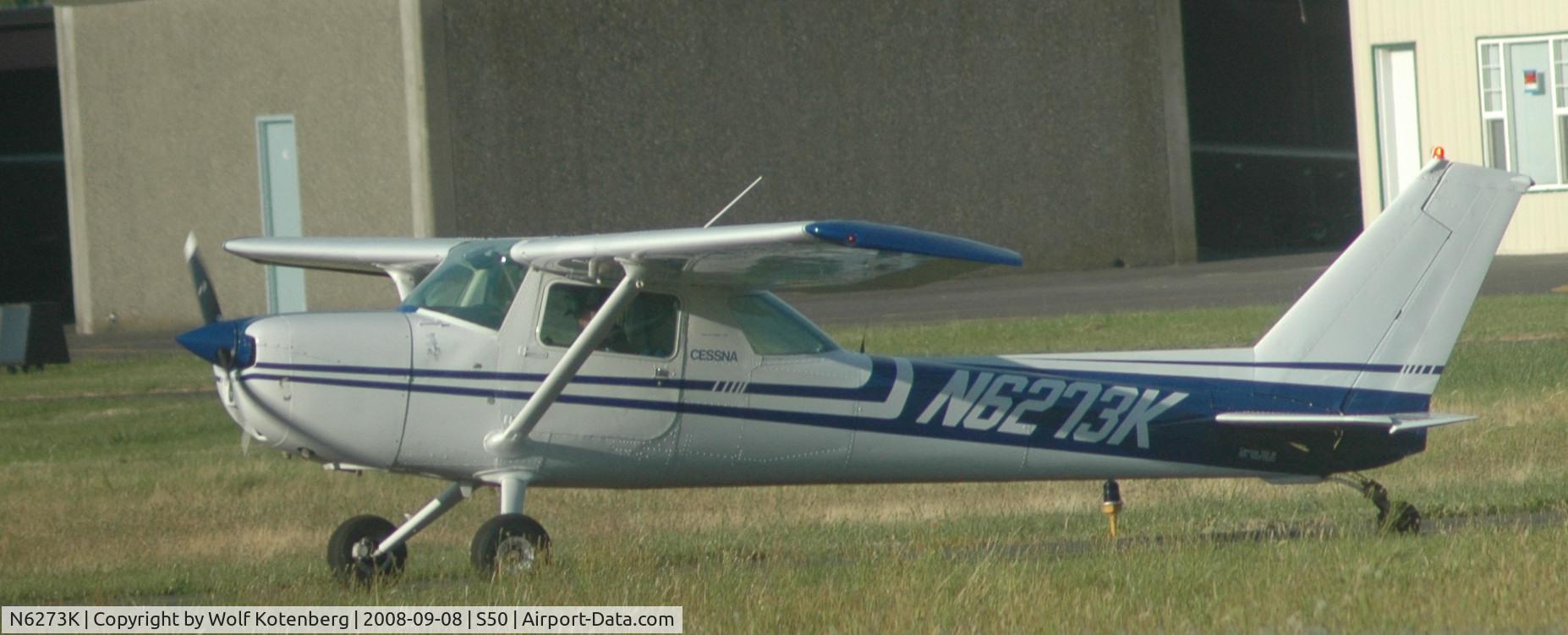 N6273K, 1975 Cessna 150M C/N 15077620, preparing for T/O