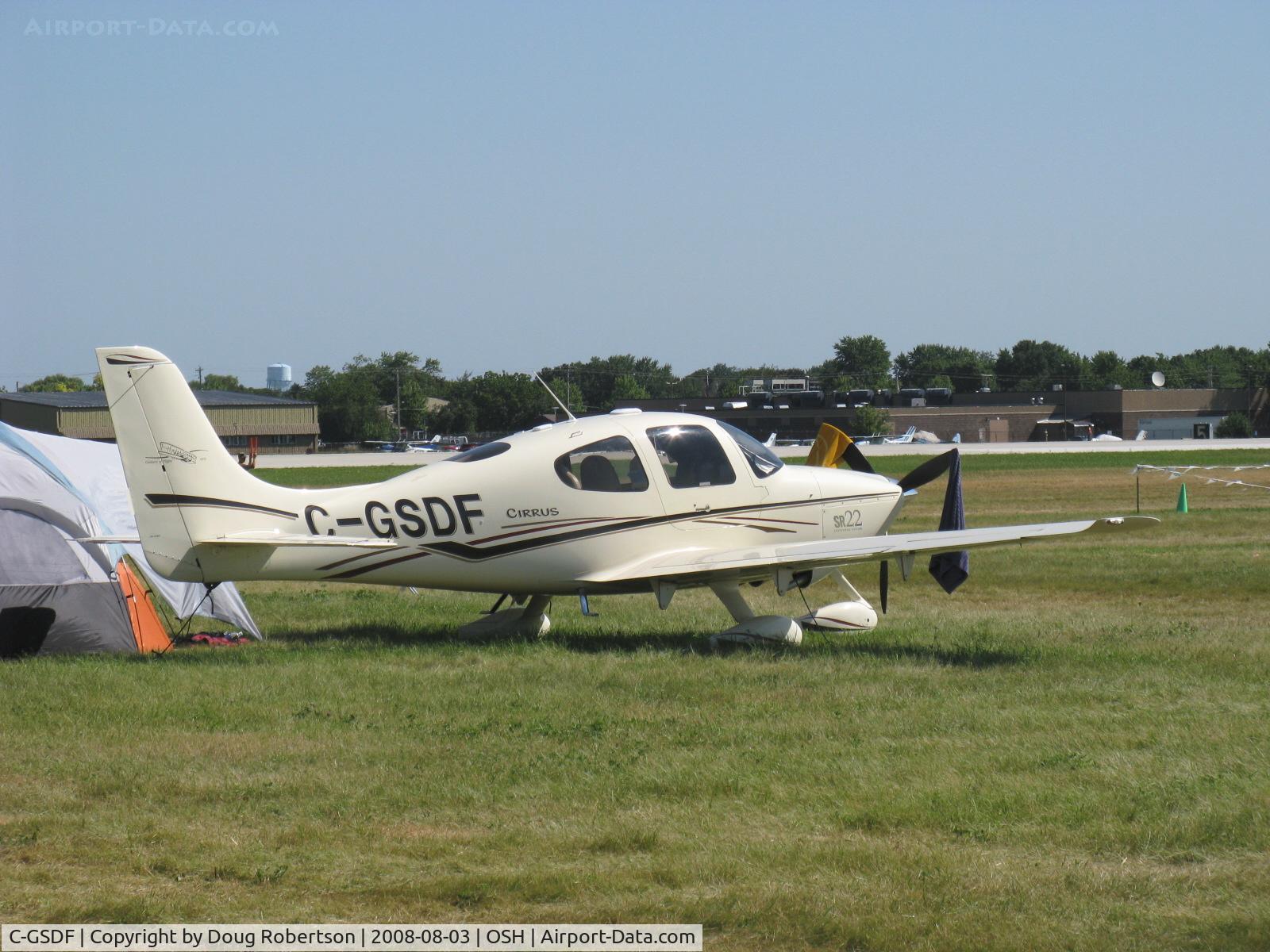 C-GSDF, 2003 Cirrus SR22 C/N 0732, 2003 Cirrus SR22 Centennial edition, Continental IO-550-N 310 Hp, taxi
