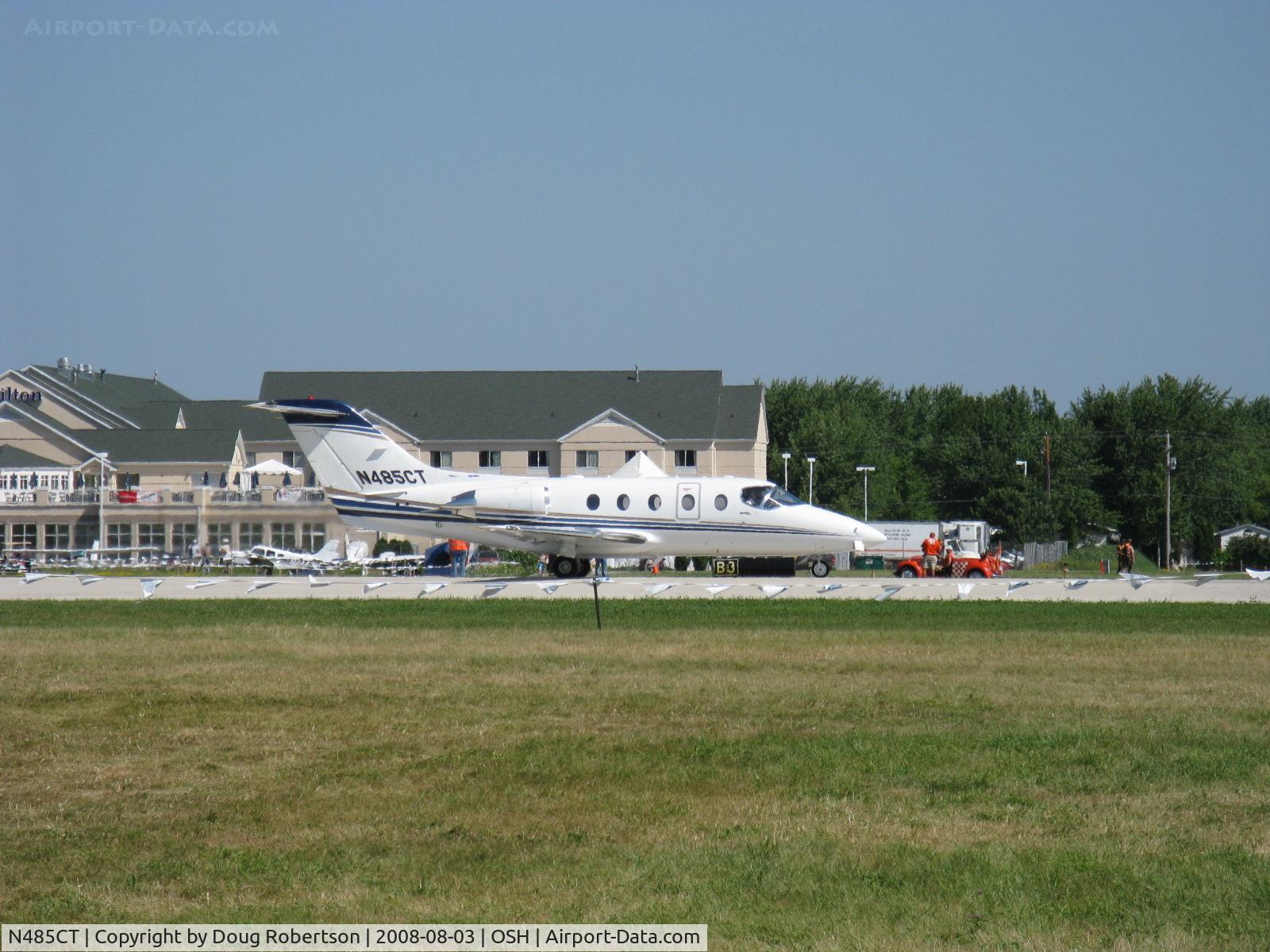 N485CT, Hawker Beechcraft 400A Beechjet C/N RK-545, Hawker Beechcraft BEECHJET 400A, two P&W(C)JT15D-5 turbofans 2,965 lb st for takeoff, 2,900 lb st max continuous, takeoff roll Rwy 09