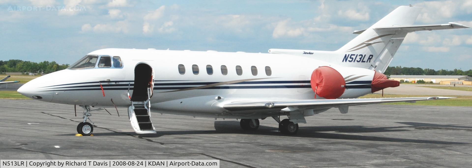 N513LR, 1992 British Aerospace BAe.125-1000A C/N NA1004, 1992 BAE 125 in Danville Va.