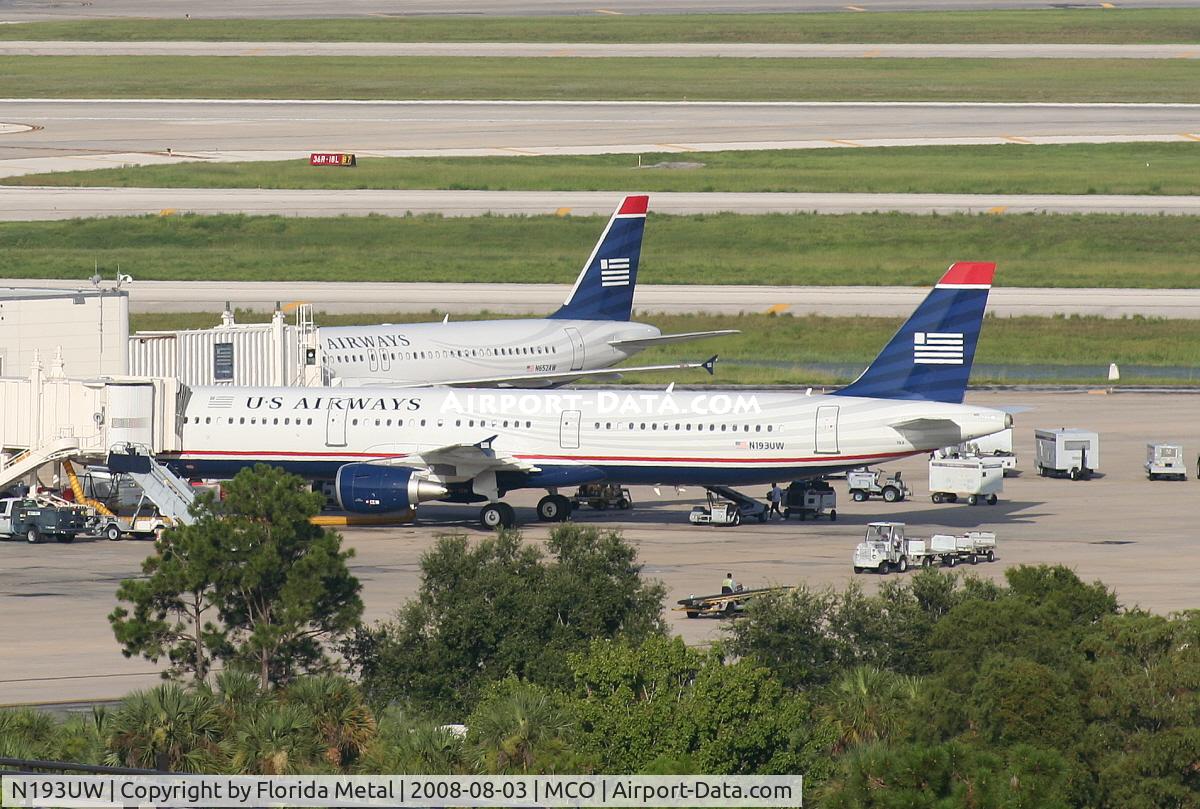 N193UW, 2008 Airbus A321-211 C/N 3584, US Airways A321