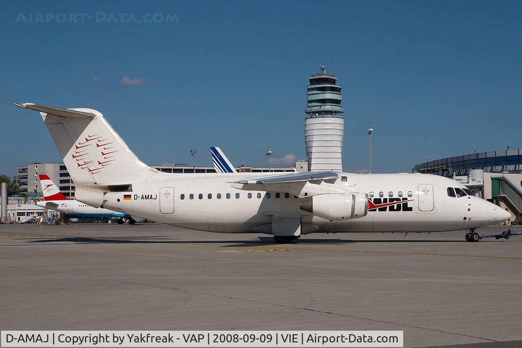 D-AMAJ, 1984 British Aerospace BAe.146-200A C/N E2028, WDL Bae 146