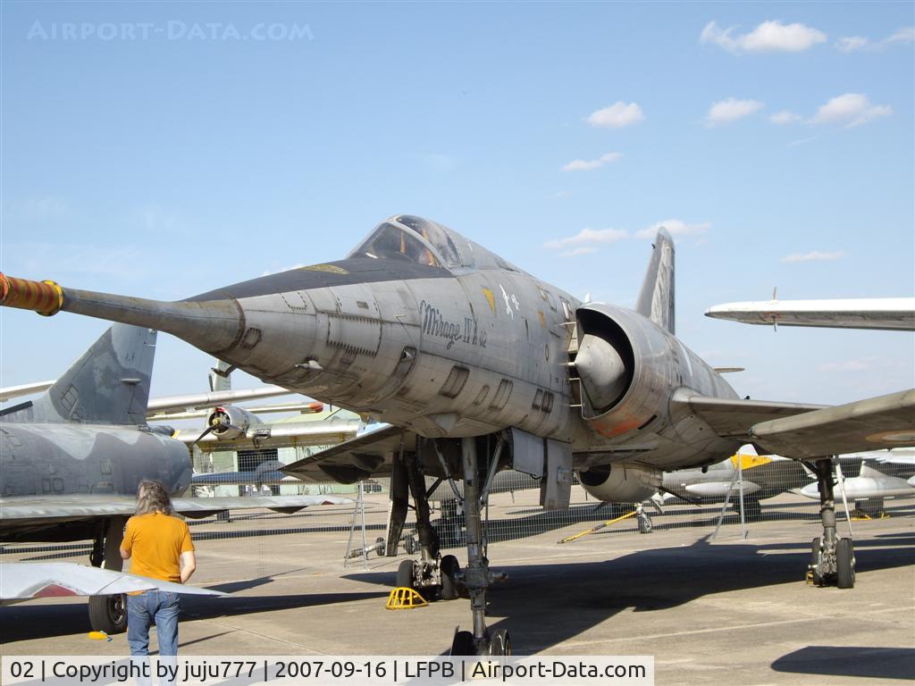 02, Dassault Mirage IVA C/N 02, on preservation at Le Bourget Muséum