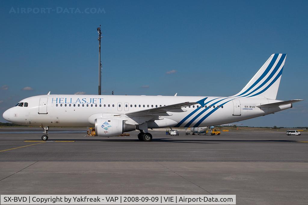 SX-BVD, 1990 Airbus A320-211 C/N 142, Hellas jet Airbus 320