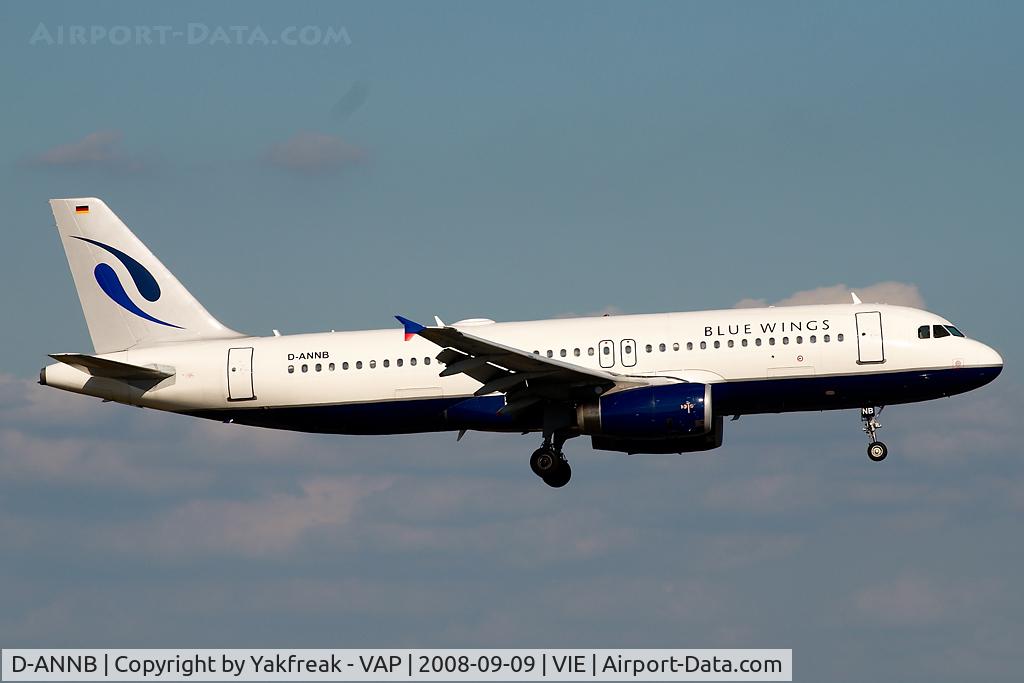 D-ANNB, 2000 Airbus A320-232 C/N 1240, Bluewings Airbus 320