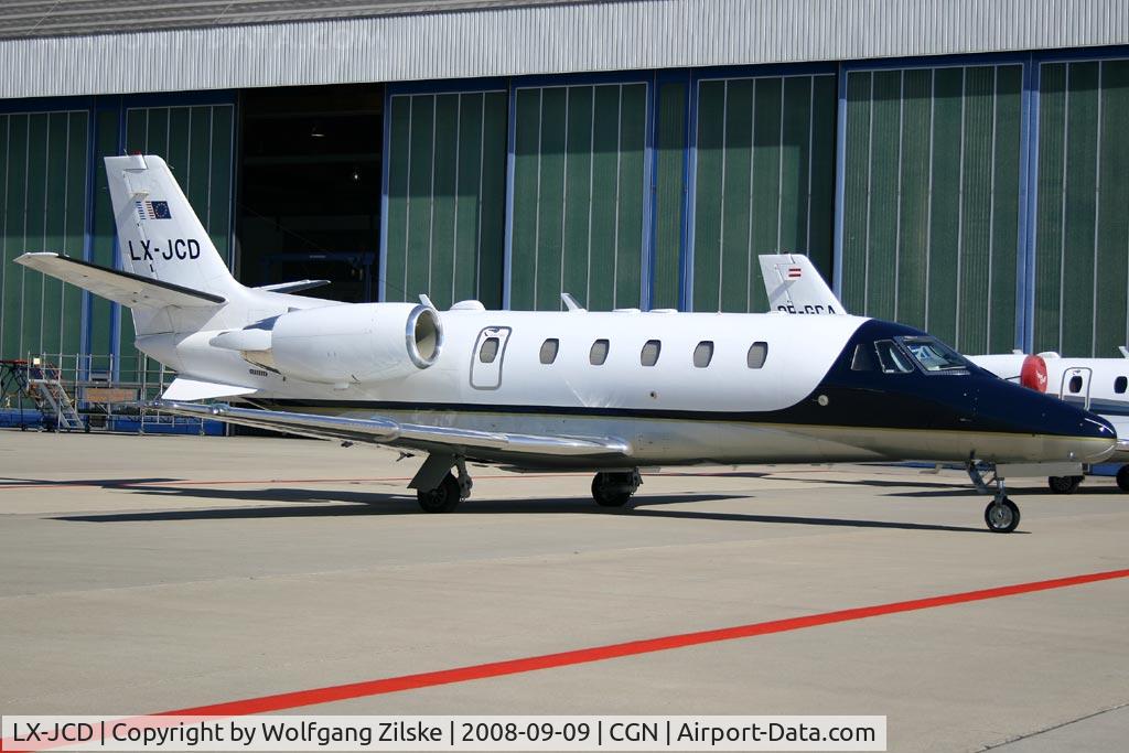 LX-JCD, 2000 Cessna 560 Citation Excel C/N 560-5104, visitor