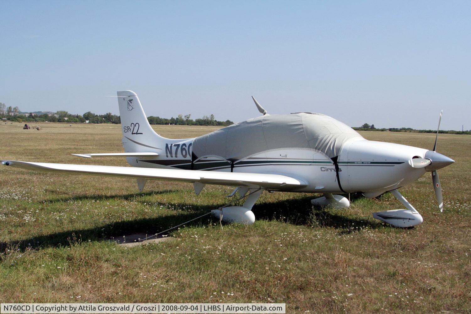 N760CD, 2001 Cirrus SR22 C/N 0084, Budaörs-Airport/Hungary