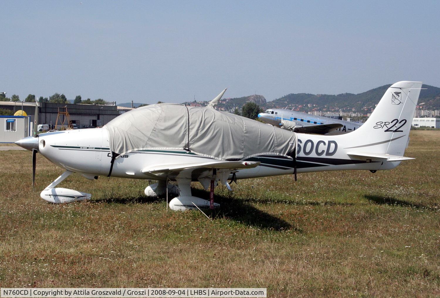 N760CD, 2001 Cirrus SR22 C/N 0084, Budaörs-Airport/Hungary