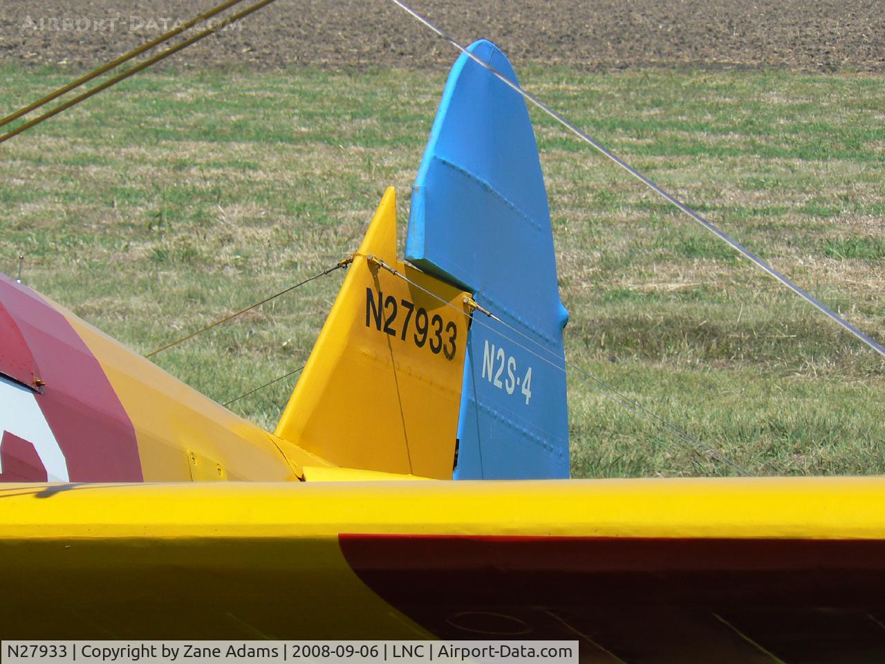 N27933, 1941 Boeing 75 C/N 75-630, At the DFW CAF open house 2008 - Warbirds on Parade!