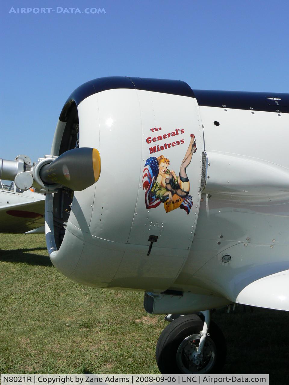 N8021R, 1940 North American AT-6C C/N 54136, North American AT-6C - At the DFW CAF open house 2008 - Warbirds on Parade!