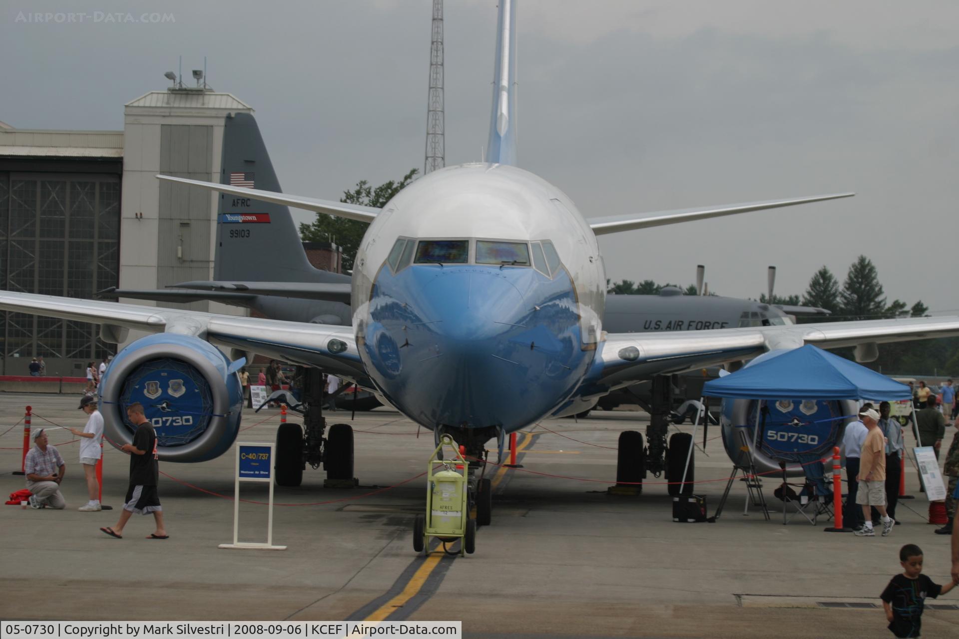 05-0730, 2006 Boeing C-40C Clipper (737-7BC BBJ) C/N 34807, Westover ARB 2008