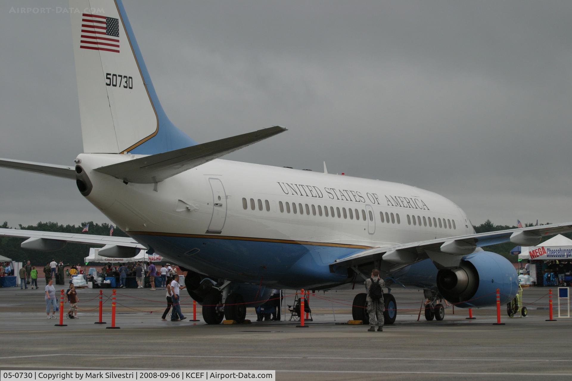 05-0730, 2006 Boeing C-40C Clipper (737-7BC BBJ) C/N 34807, Westover ARB 2008