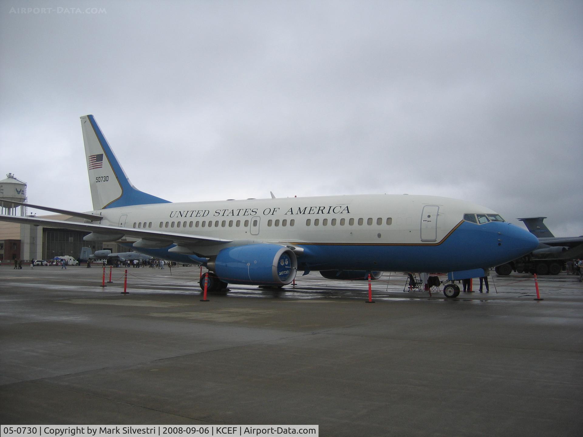 05-0730, 2006 Boeing C-40C Clipper (737-7BC BBJ) C/N 34807, Westover ARB 2008