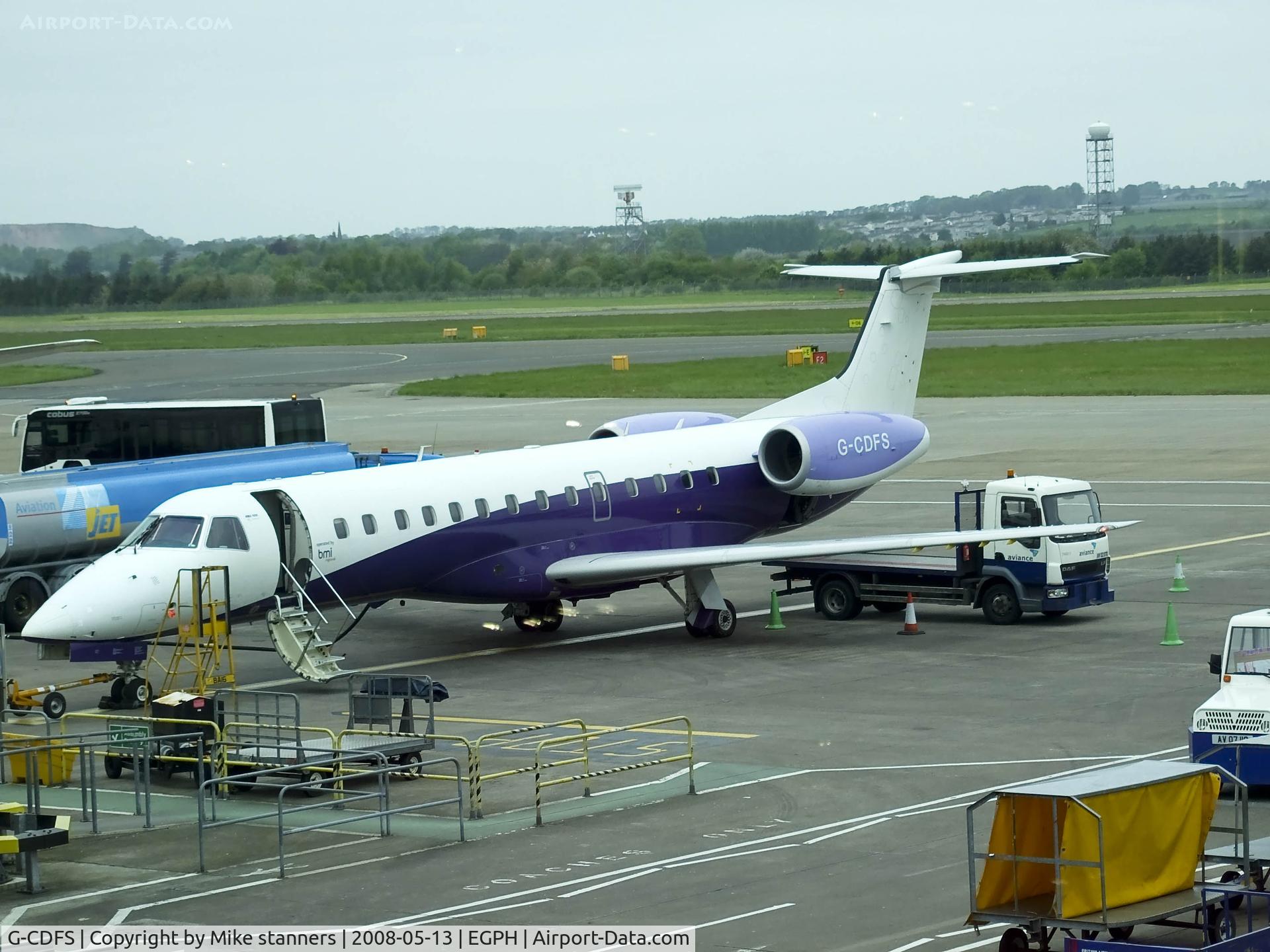 G-CDFS, 2001 Embraer ERJ-135ER (EMB-135ER) C/N 145431, BMI ERJ-145 At EDI