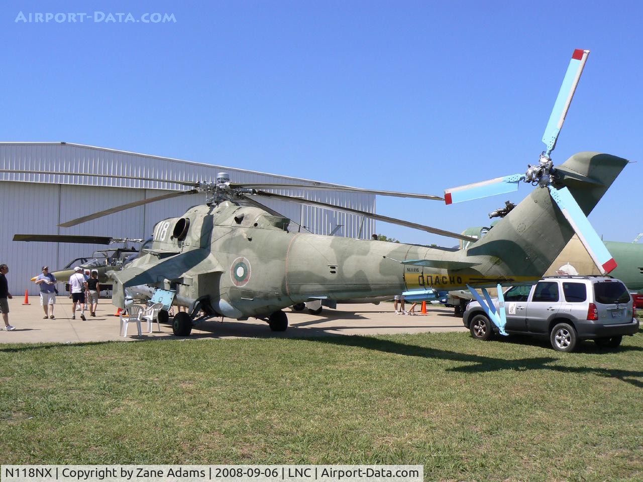 N118NX, Mil MI-24D C/N 150153, MI-24 Hind of the Cold War Aviation Museum At the DFW CAF open house 2008 - Warbirds on Parade!