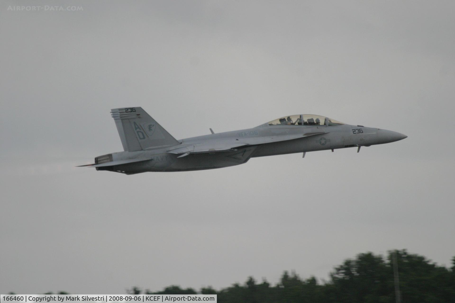 166460, Boeing F/A-18F Super Hornet C/N F095, Westover ARB 2008