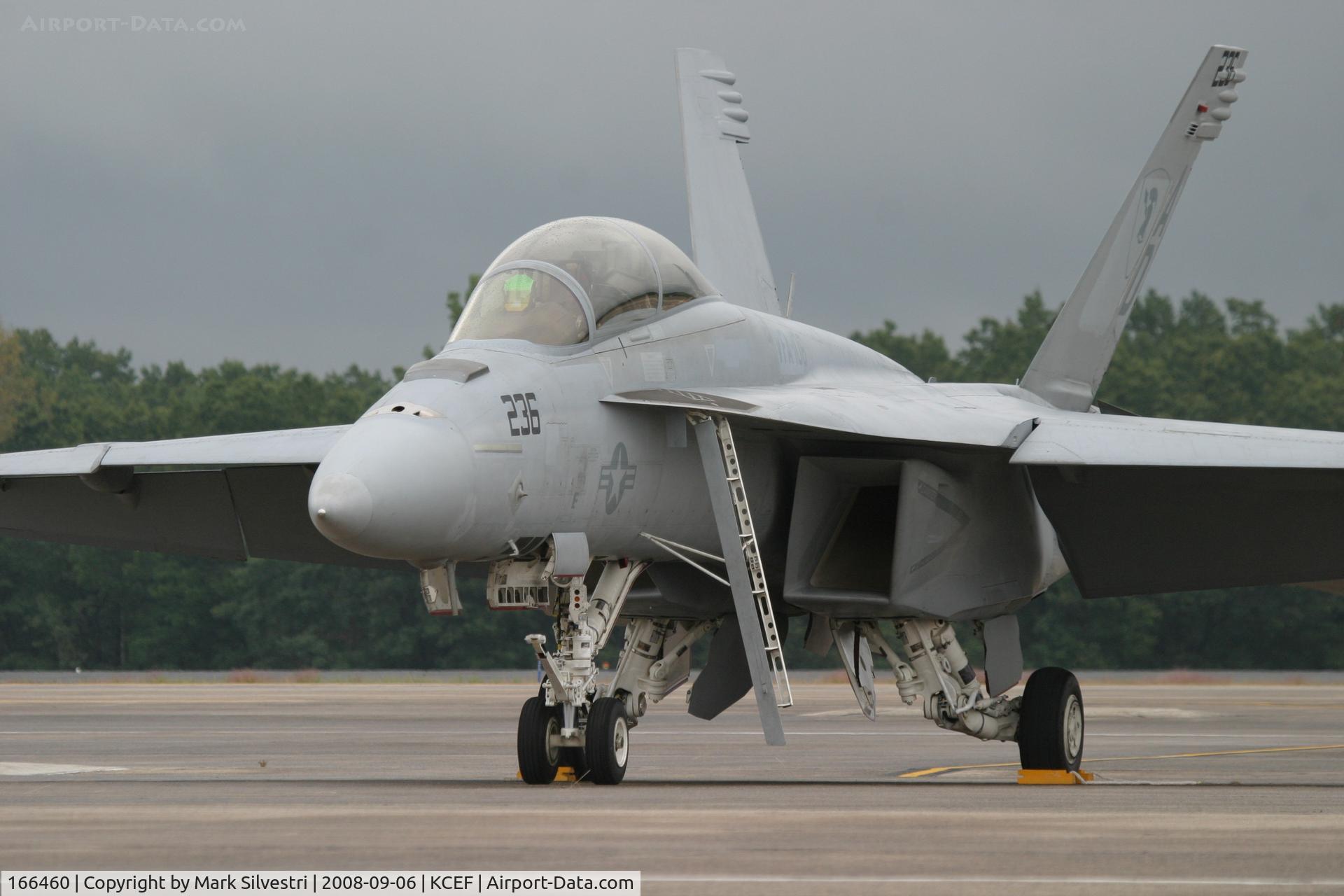 166460, Boeing F/A-18F Super Hornet C/N F095, Westover ARB 2008
