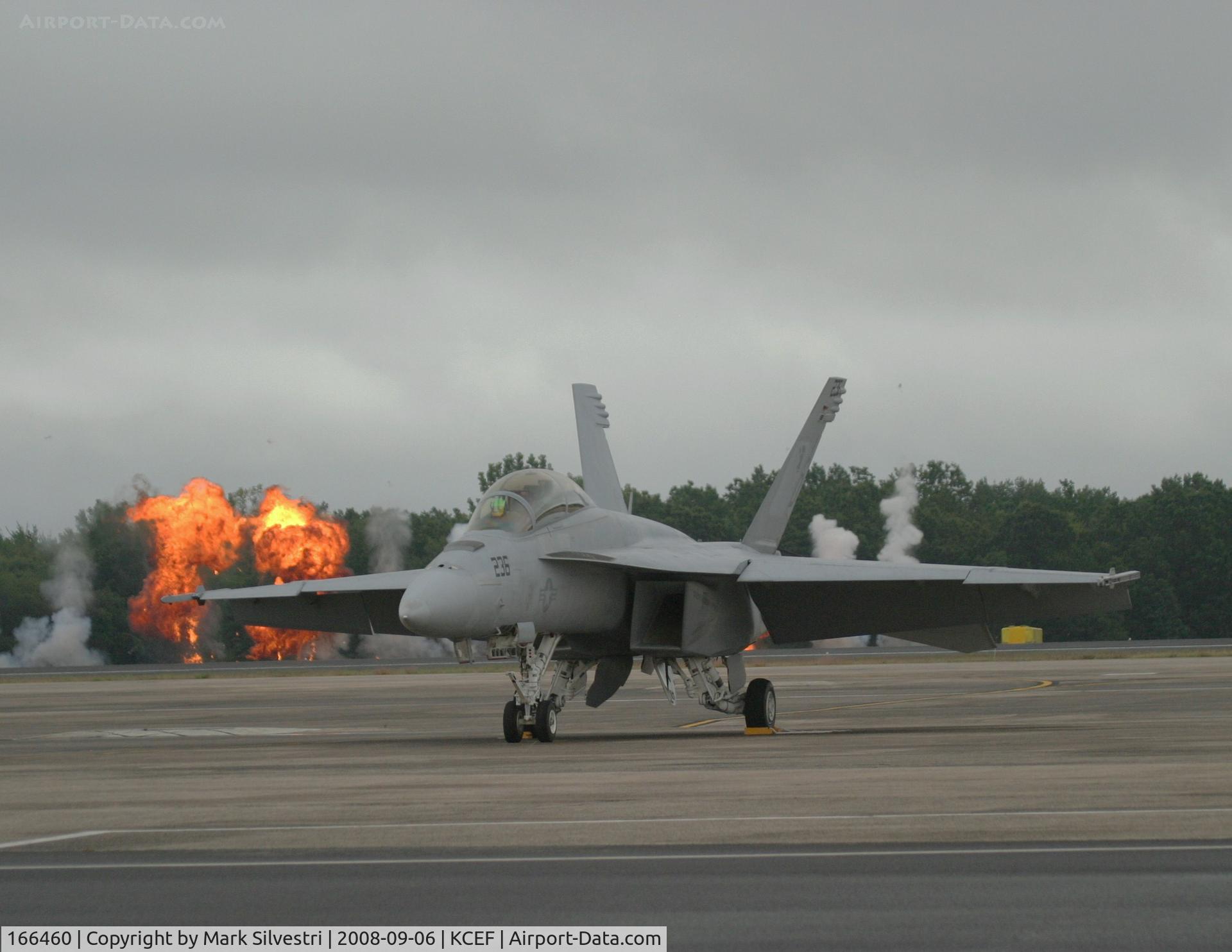 166460, Boeing F/A-18F Super Hornet C/N F095, Westover ARB 2008