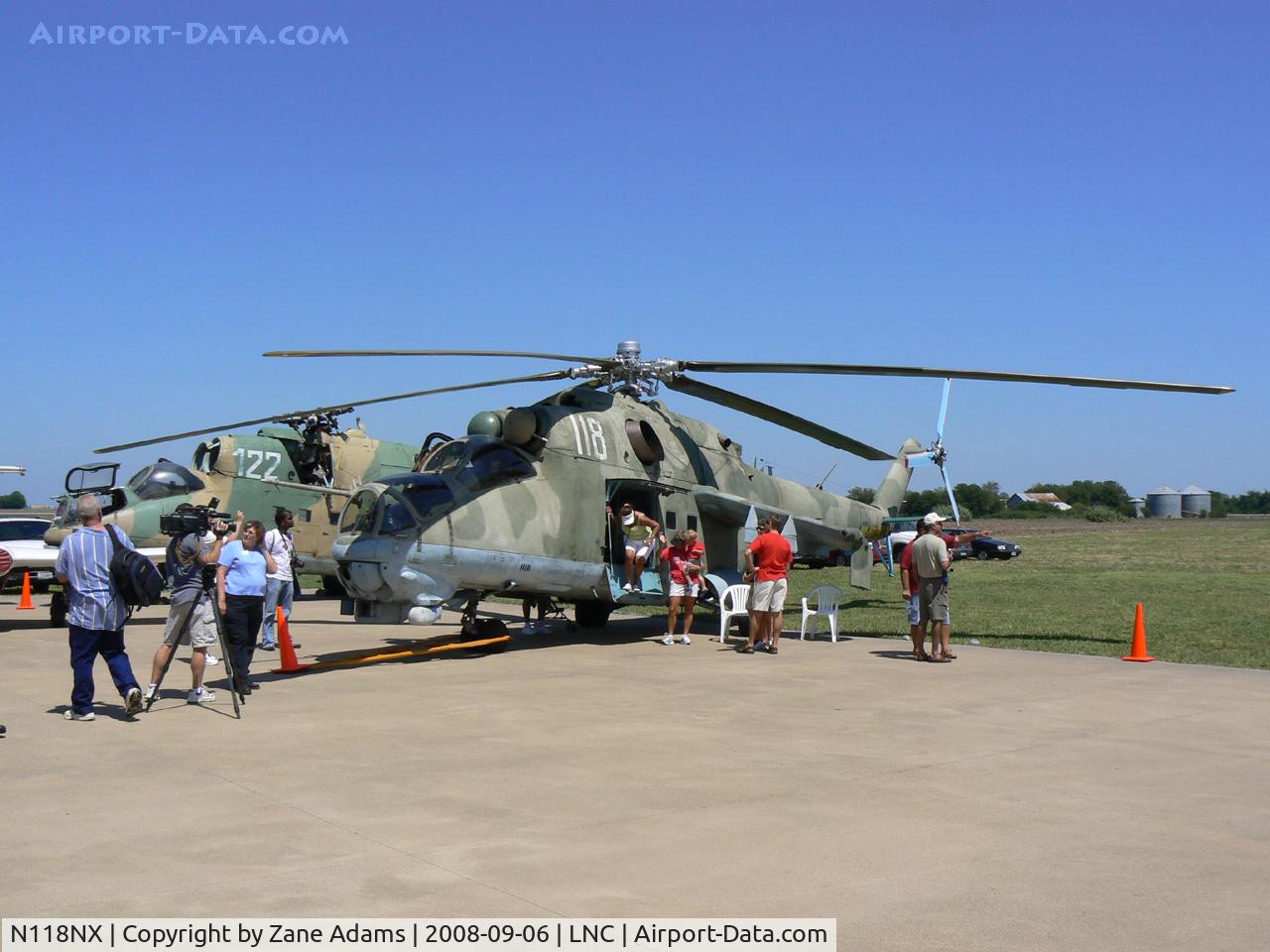 N118NX, Mil MI-24D C/N 150153, MI-24 Hind of the Cold War Aviation Museum At the DFW CAF open house 2008 - Warbirds on Parade!