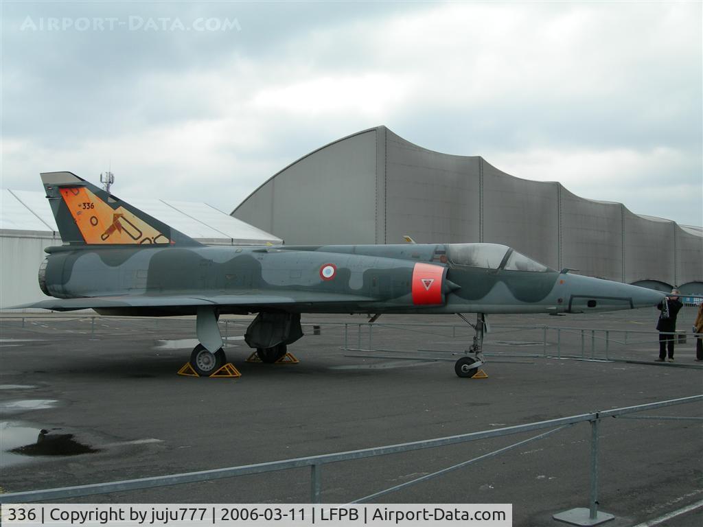 336, Dassault Mirage IIIR C/N 336, on display at Le Bourget Muséum