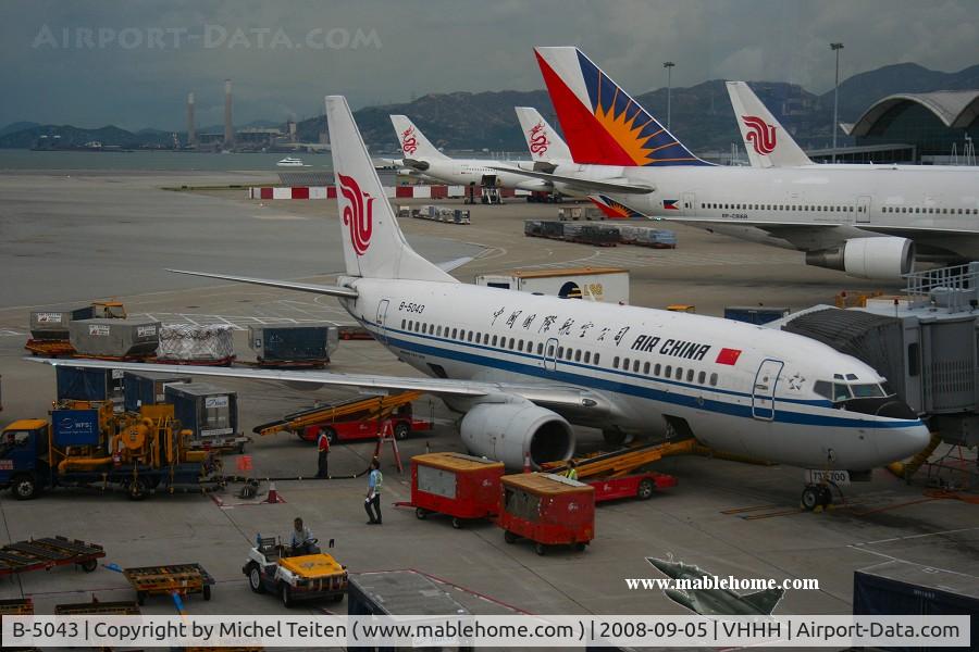 B-5043, 2003 Boeing 737-79L C/N 33408, Air China