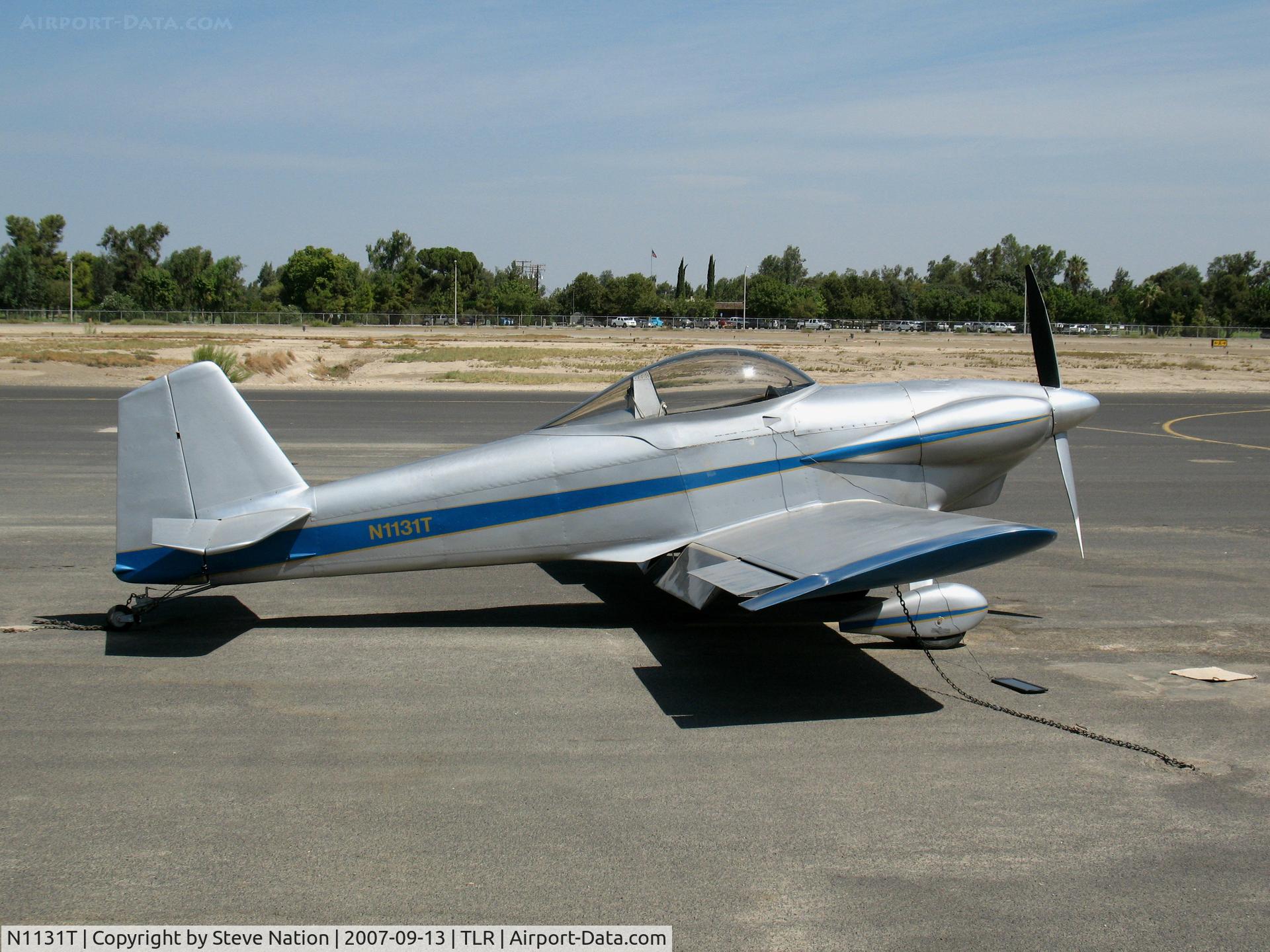N1131T, 2002 Vans RV-3 C/N 11222, 2002 Caldwell Alexander Scott VANS ACFT RV3 @ Mefferd Field (Tulare), CA