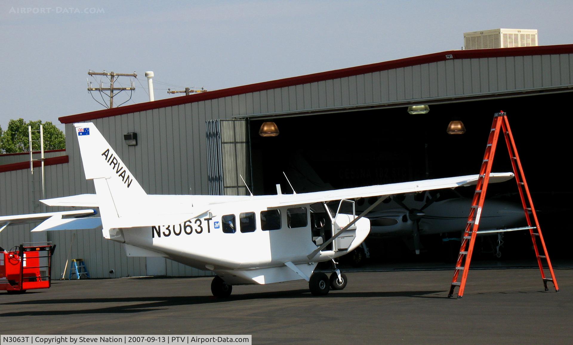 N3063T, Gippsland GA-8 Airvan C/N GA8-05-087, AIRVAN Gippsland GA-8 fitting out @ Porterville, CA