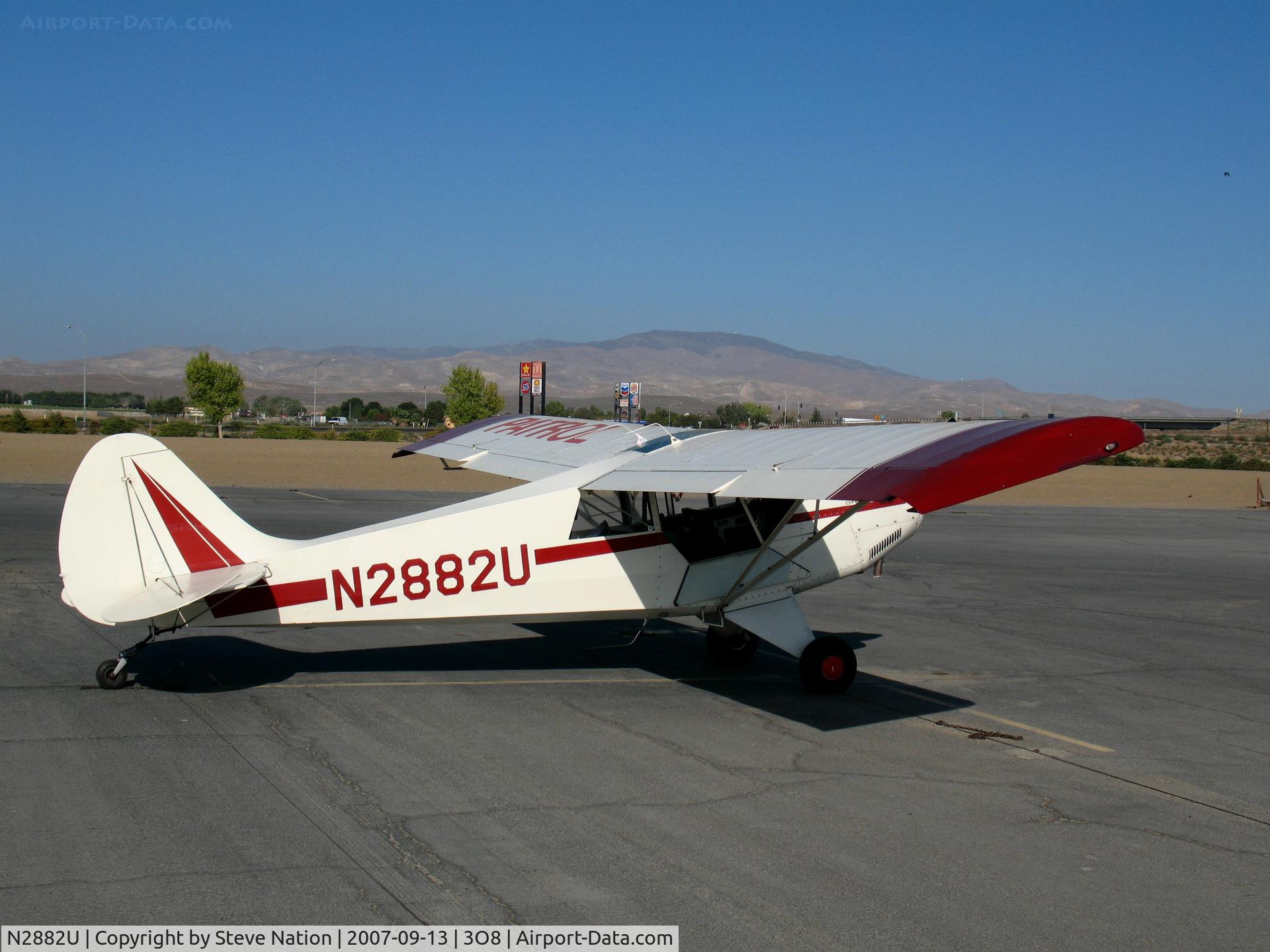 N2882U, 1987 Christen A-1 Husky C/N 1013, Pipeline PATROL 1987 Christen Industries Inc A-1 @ Harris Ranch Airport & Restaurant, CA