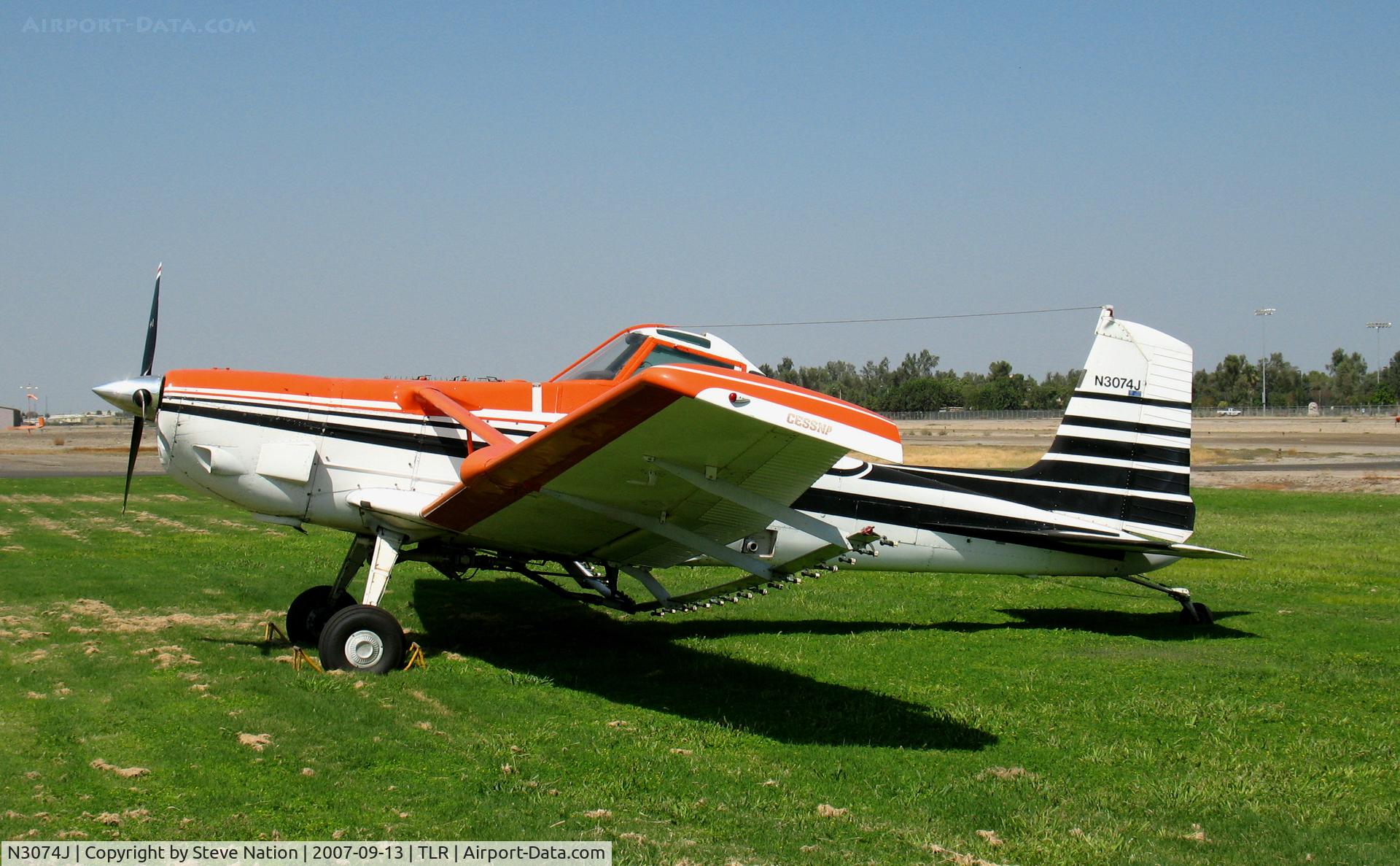N3074J, 1980 Cessna T188C C/N T18803600T, 1980 Cessna T188C @ Tulare, CA