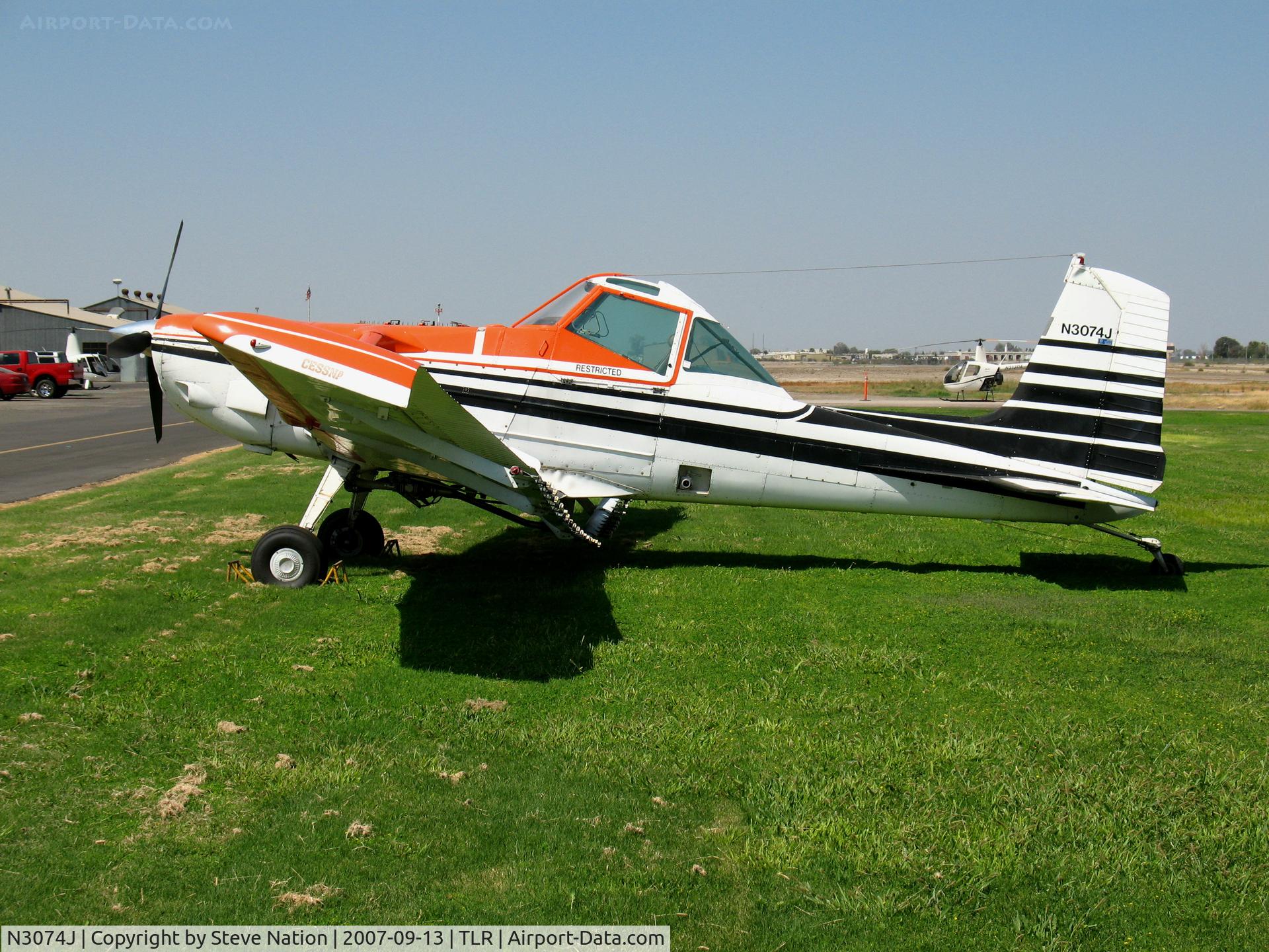 N3074J, 1980 Cessna T188C C/N T18803600T, 1980 Cessna T188C @ Tulare, CA