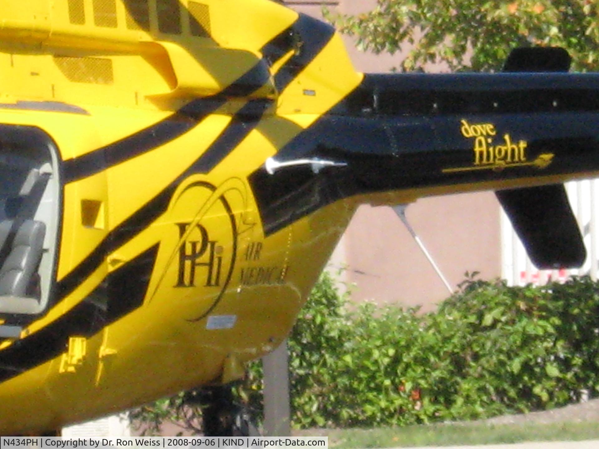 N434PH, Bell 407 C/N 53773, Cloweup of Logo markings
