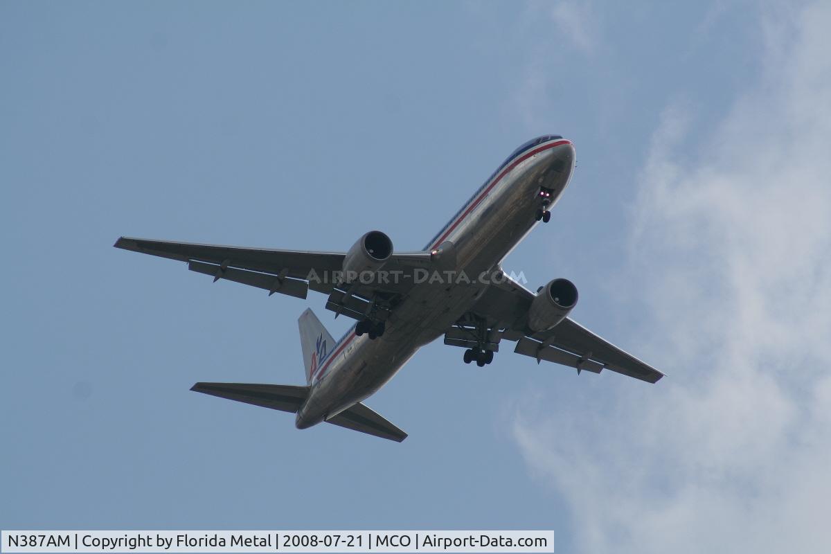 N387AM, 1994 Boeing 767-323 C/N 27184, American 767-300 arriving from DFW