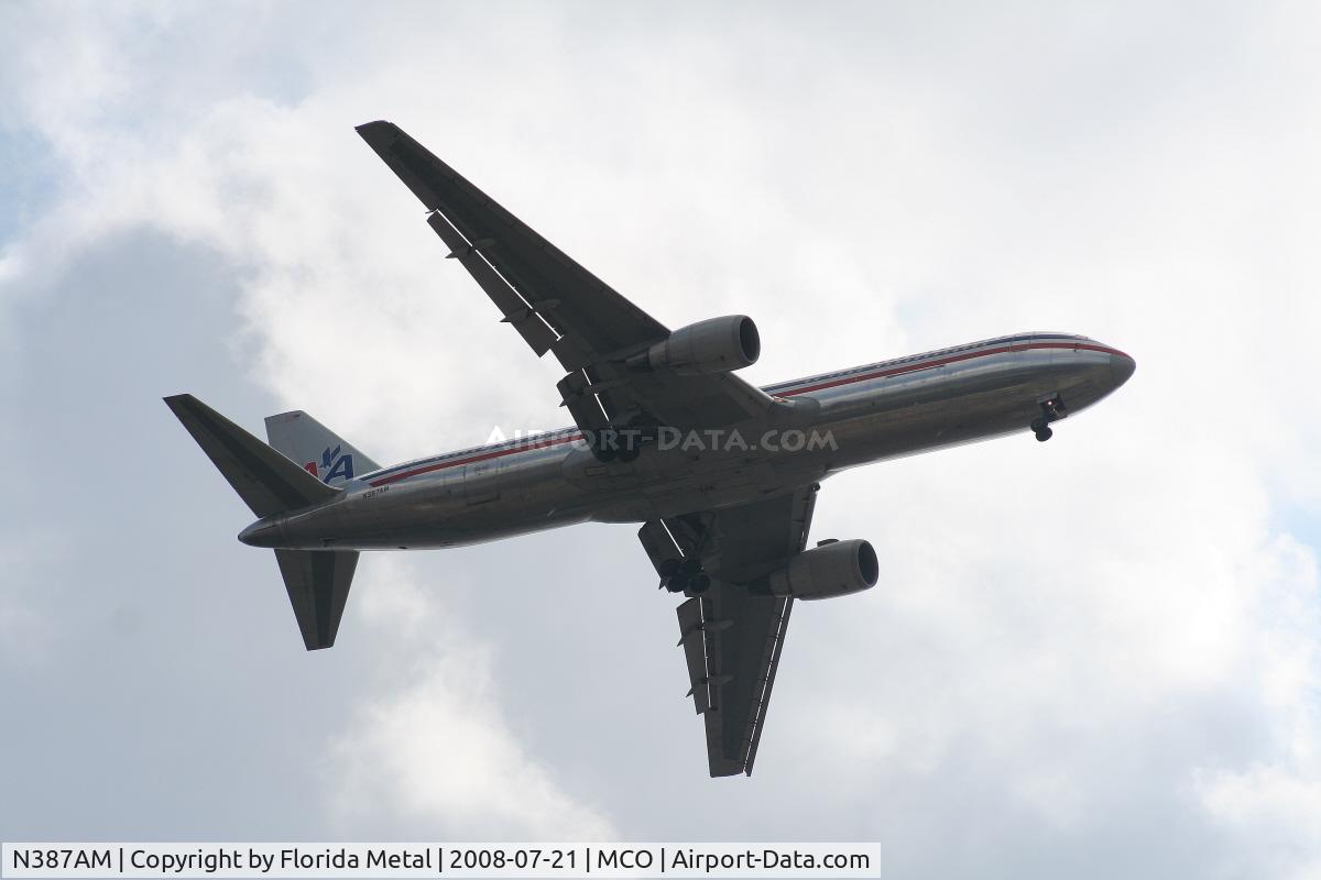 N387AM, 1994 Boeing 767-323 C/N 27184, American 767-300 arriving from DFW