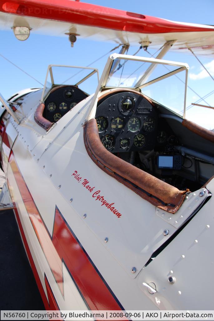 N56760, 1936 Boeing A75 C/N 75-017, Parked on Display at the National Radial Engine Exhibition in Akron, Colorado