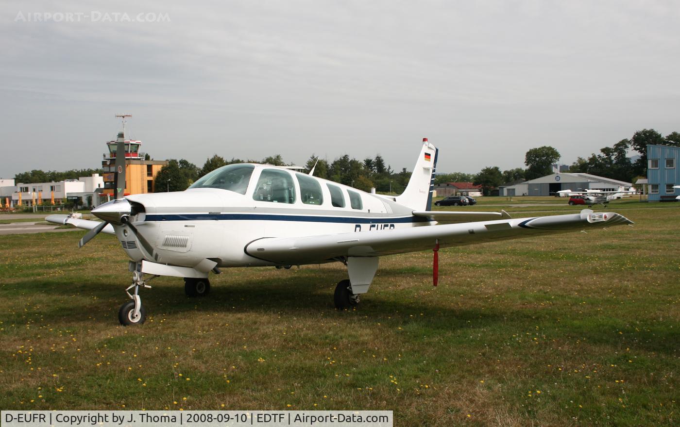 D-EUFR, Raytheon Aircraft Company A36 Bonanza C/N E-3021, Beech A-36