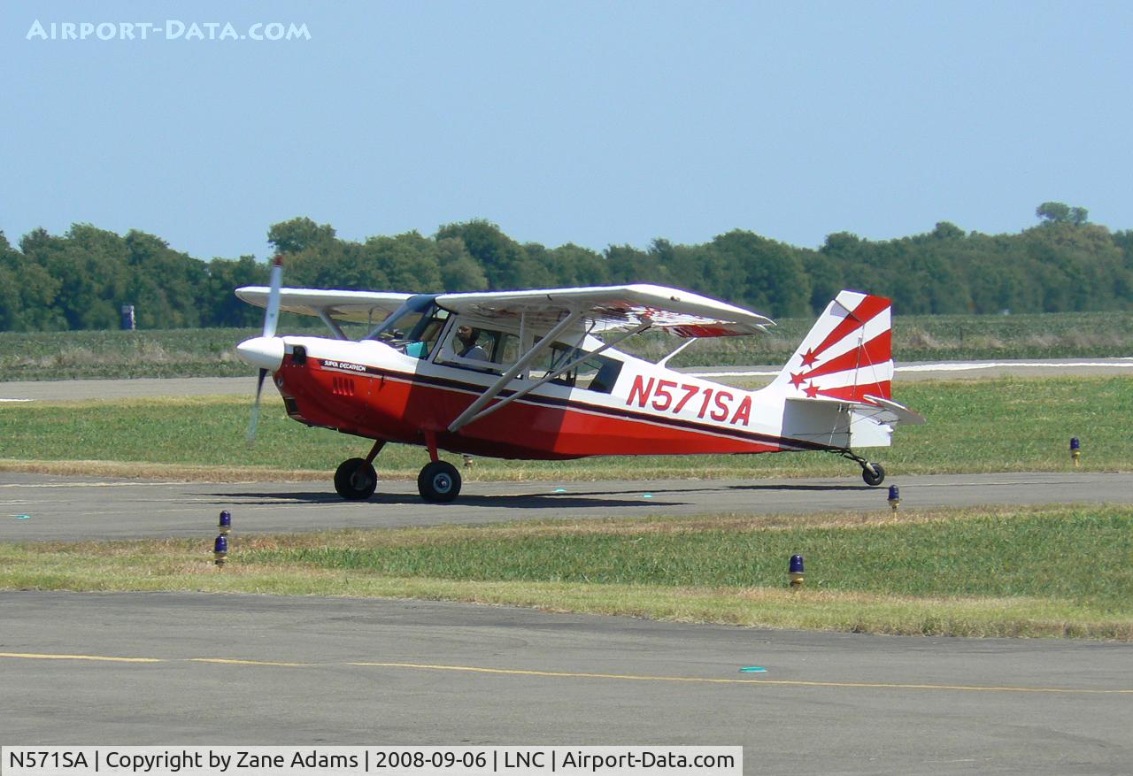 N571SA, 2005 American Champion 8KCAB Super Decathlon C/N 1009-2005, At Lancaster, TX