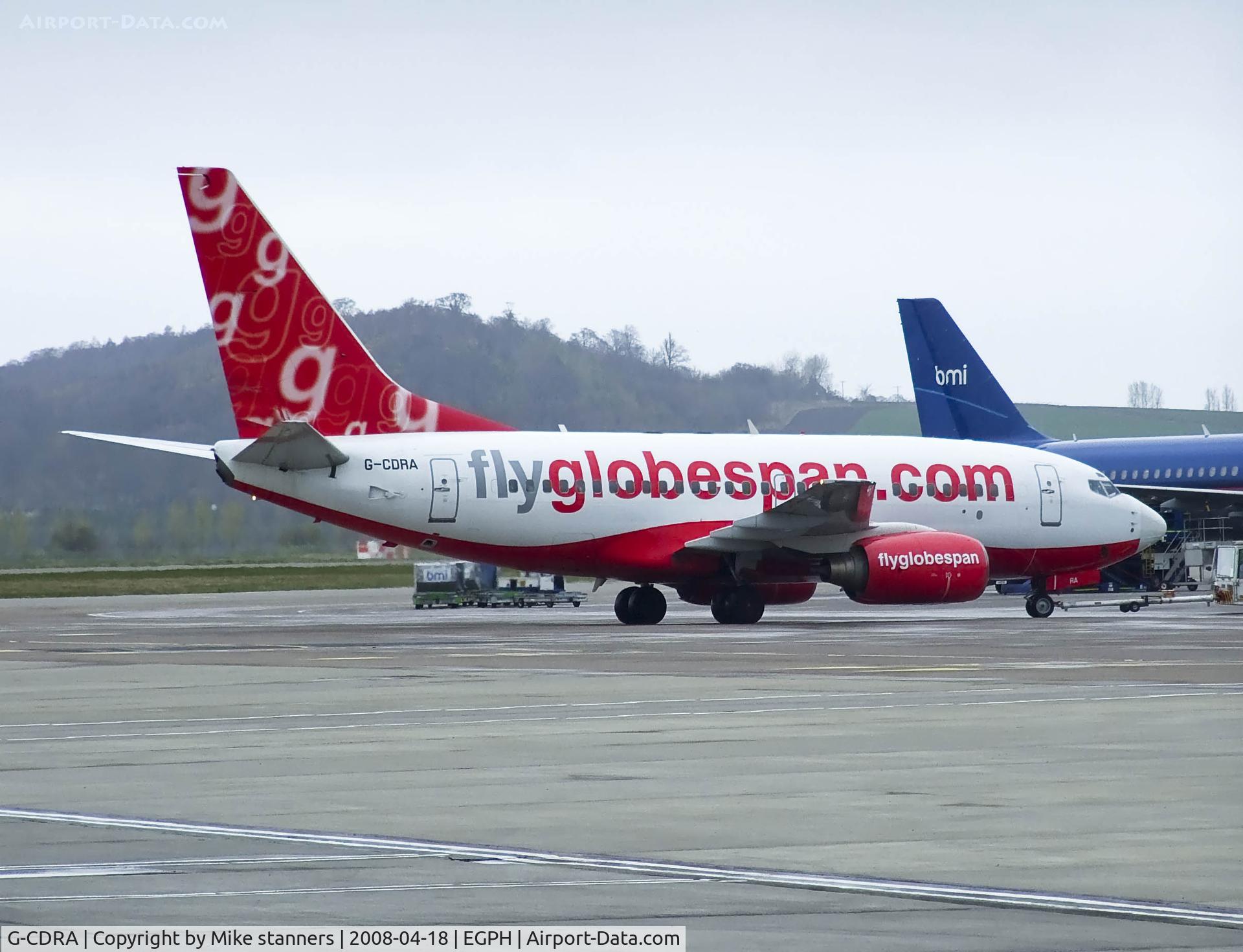 G-CDRA, 1999 Boeing 737-683 C/N 28304, Globespan B737 At EDI