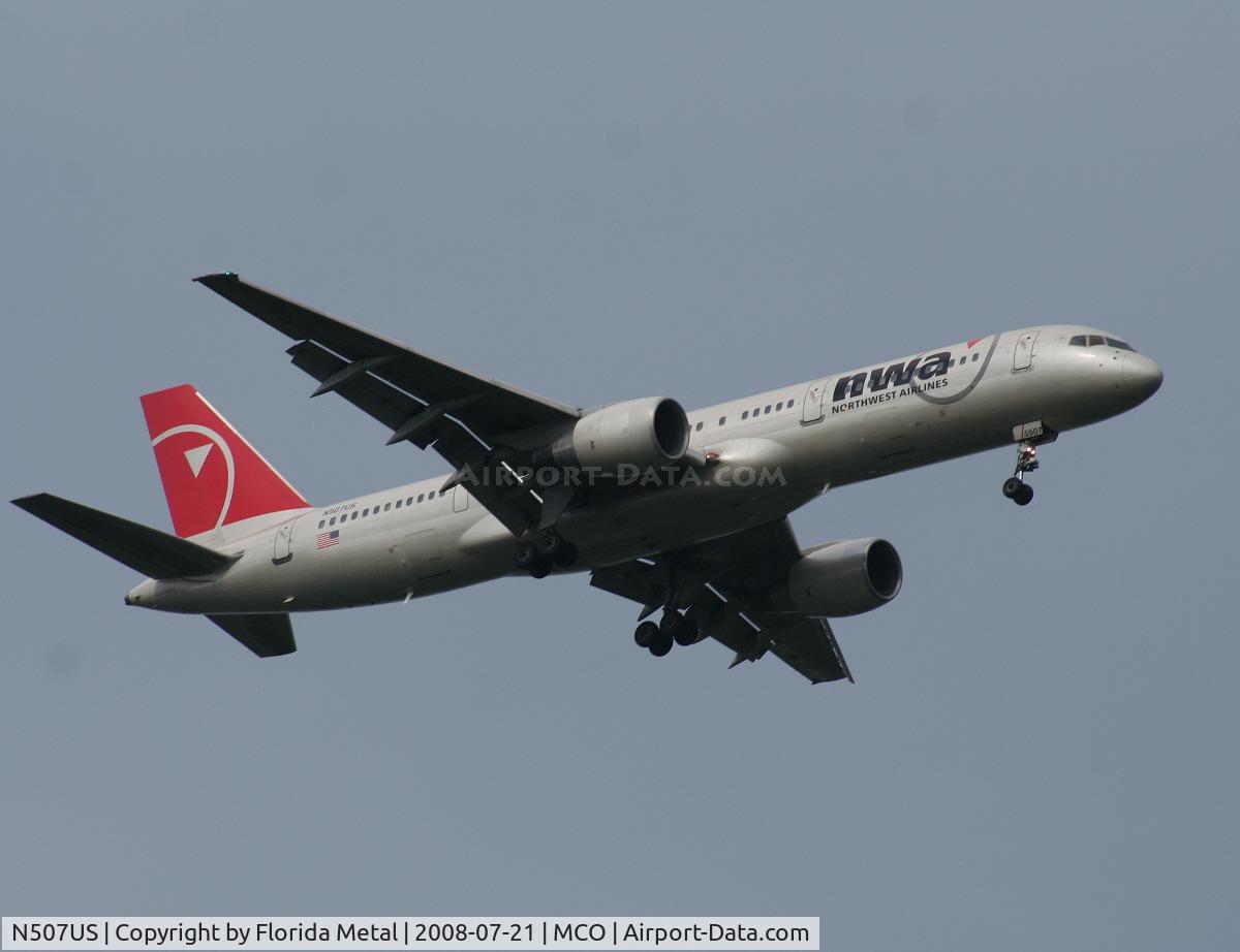 N507US, 1985 Boeing 757-251 C/N 23196, Northwest 757-200