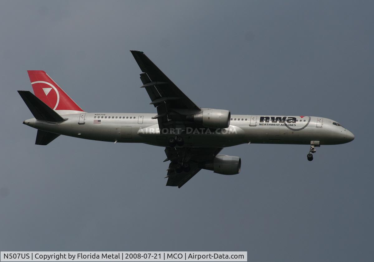 N507US, 1985 Boeing 757-251 C/N 23196, Northwest 757-200