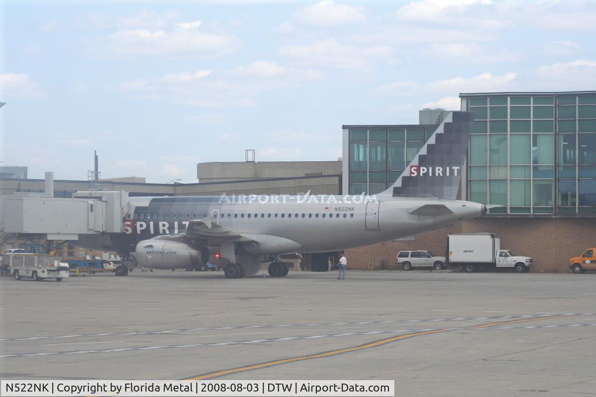 N522NK, 2006 Airbus A319-132 C/N 2893, Spirit A319