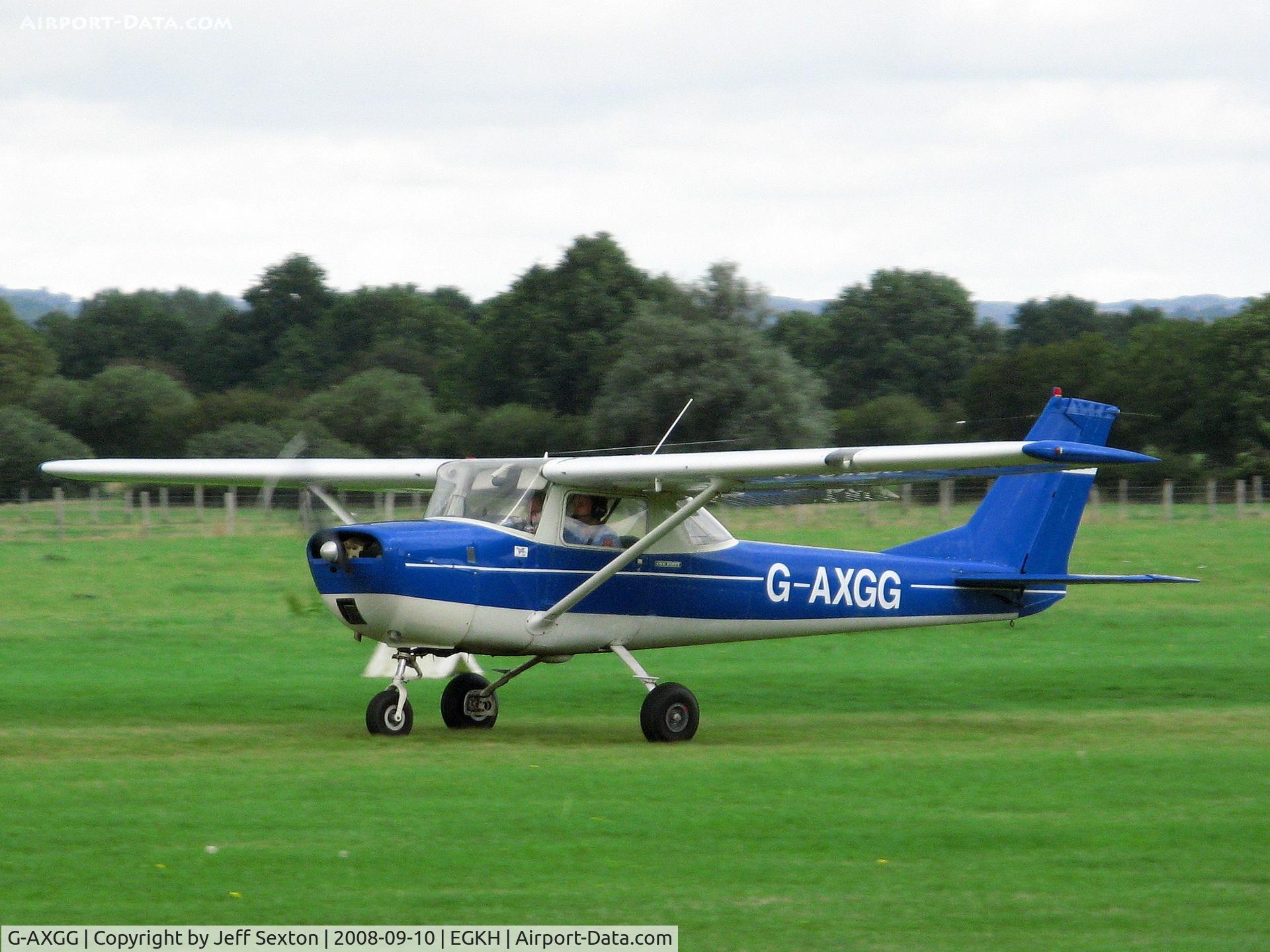 G-AXGG, 1969 Reims F150J C/N 0440, Take-off from Lashenden/Headcorn UK