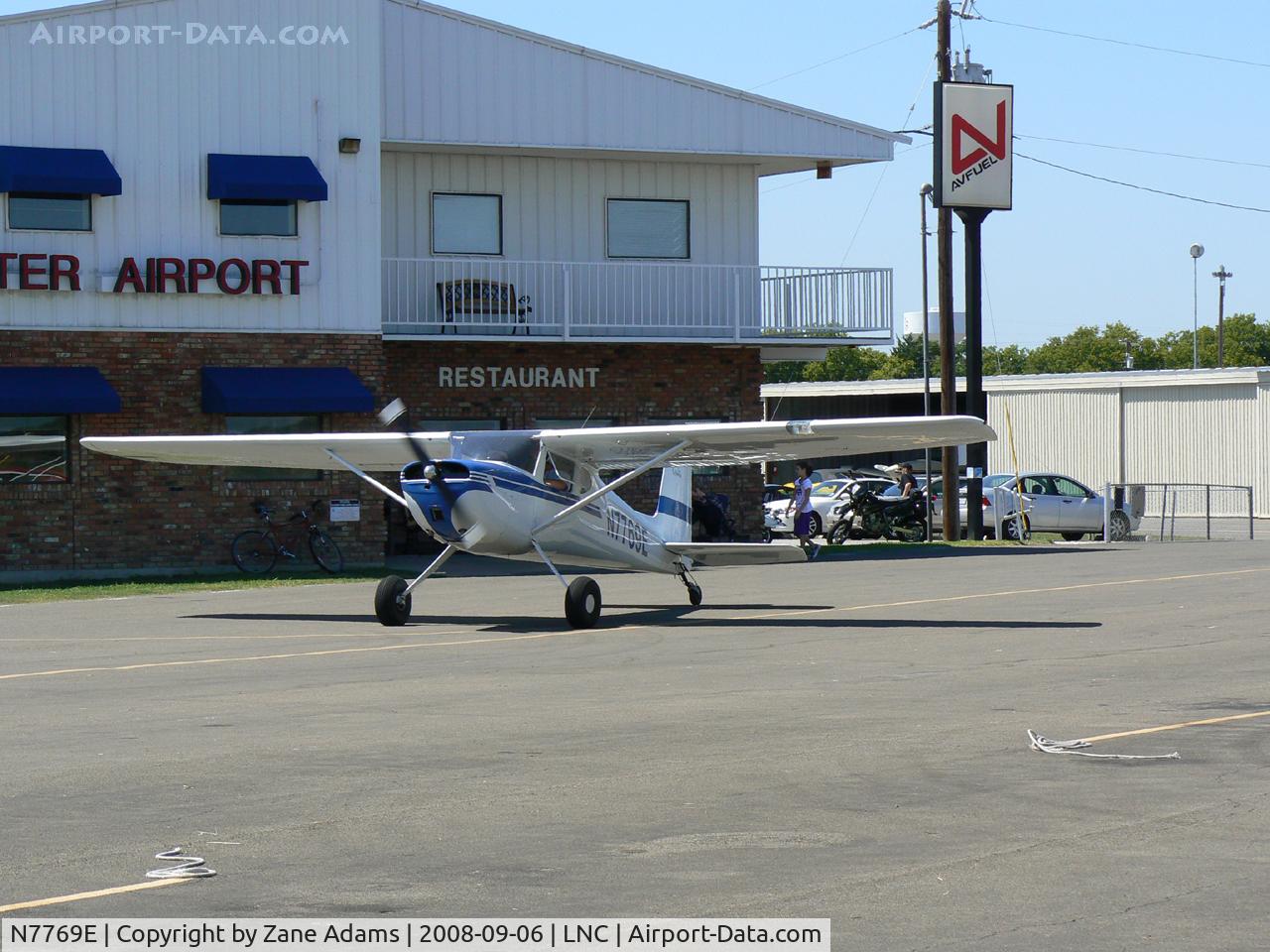 N7769E, 1959 Cessna 150 C/N 17569, At Lancaster, TX