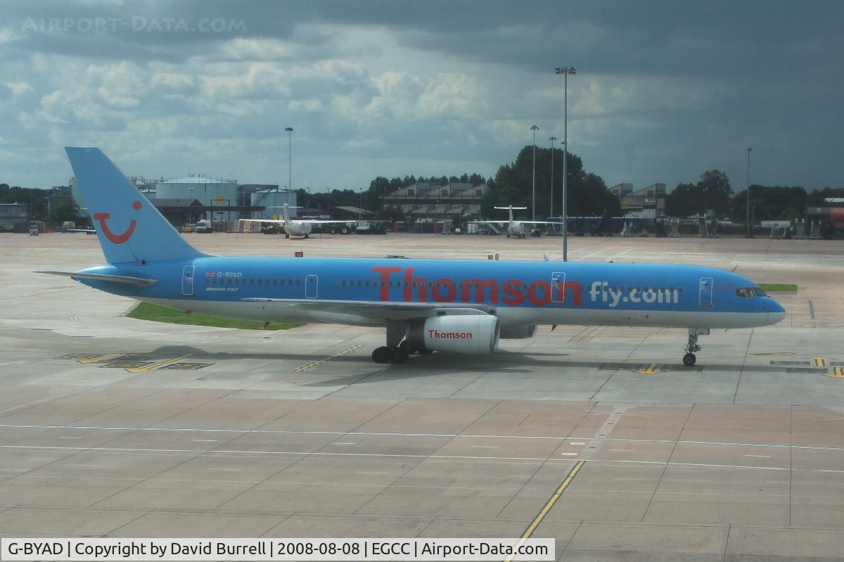 G-BYAD, 1992 Boeing 757-204 C/N 26963, Thomson fly.com - Taxiing