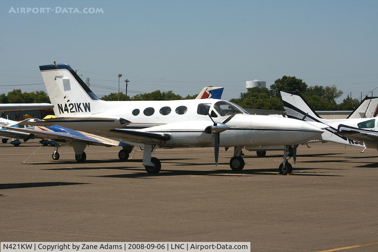 N421KW, 1971 Cessna 421B Golden Eagle C/N 421B0222, At Lancaster, TX